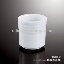 Used in restaurant tea cup, porcelain tea cup